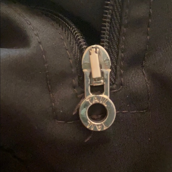 Tail Black Women’s Athletic Shorts with Zippers - Picture 5 of 7